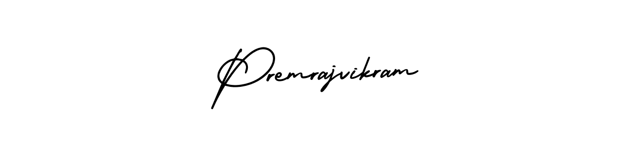 Use a signature maker to create a handwritten signature online. With this signature software, you can design (AmerikaSignatureDemo-Regular) your own signature for name Premrajvikram. Premrajvikram signature style 3 images and pictures png