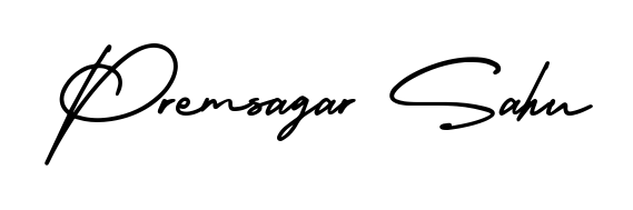 The best way (AmerikaSignatureDemo-Regular) to make a short signature is to pick only two or three words in your name. For converting this name Premsagar Sahu. Premsagar Sahu signature style 3 images and pictures png