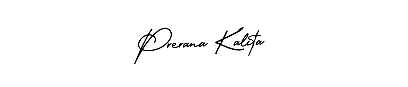 Also we have Prerana Kalita name is the best signature style. Create professional handwritten signature collection using AmerikaSignatureDemo-Regular autograph style. Prerana Kalita signature style 3 images and pictures png