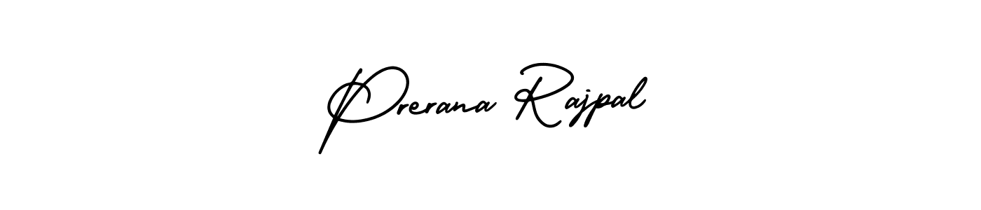 Make a beautiful signature design for name Prerana Rajpal. With this signature (AmerikaSignatureDemo-Regular) style, you can create a handwritten signature for free. Prerana Rajpal signature style 3 images and pictures png