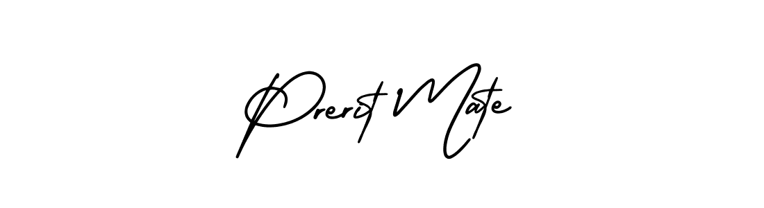 This is the best signature style for the Prerit Mate name. Also you like these signature font (AmerikaSignatureDemo-Regular). Mix name signature. Prerit Mate signature style 3 images and pictures png