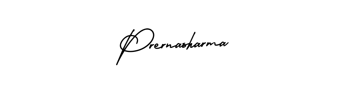 Also we have Prernasharma name is the best signature style. Create professional handwritten signature collection using AmerikaSignatureDemo-Regular autograph style. Prernasharma signature style 3 images and pictures png