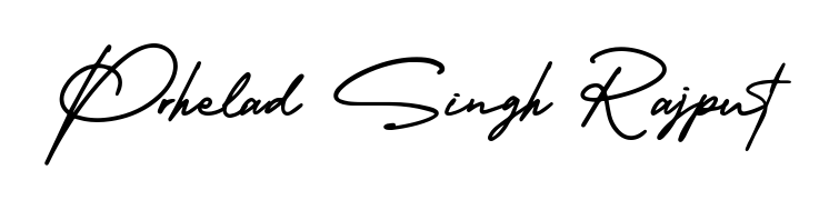 Get inspired by this graceful AmerikaSignatureDemo-Regular signature style for name Prhelad Singh Rajput. Smooth loops and balanced proportions for everyday use. Prhelad Singh Rajput signature style 3 images and pictures png