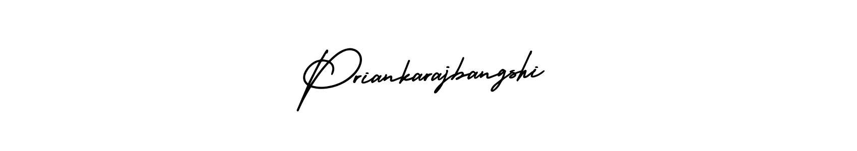 Use a signature maker to create a handwritten signature online. With this signature software, you can design (AmerikaSignatureDemo-Regular) your own signature for name Priankarajbangshi. Priankarajbangshi signature style 3 images and pictures png