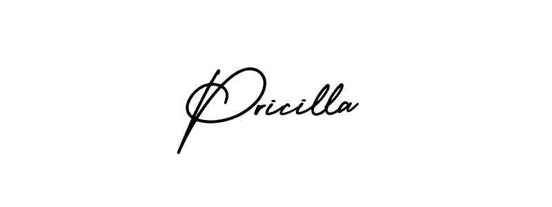 Best and Professional Signature Style for Pricilla. AmerikaSignatureDemo-Regular Best Signature Style Collection. Pricilla signature style 3 images and pictures png
