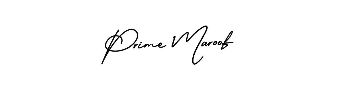 Also we have Prime Maroof name is the best signature style. Create professional handwritten signature collection using AmerikaSignatureDemo-Regular autograph style. Prime Maroof signature style 3 images and pictures png