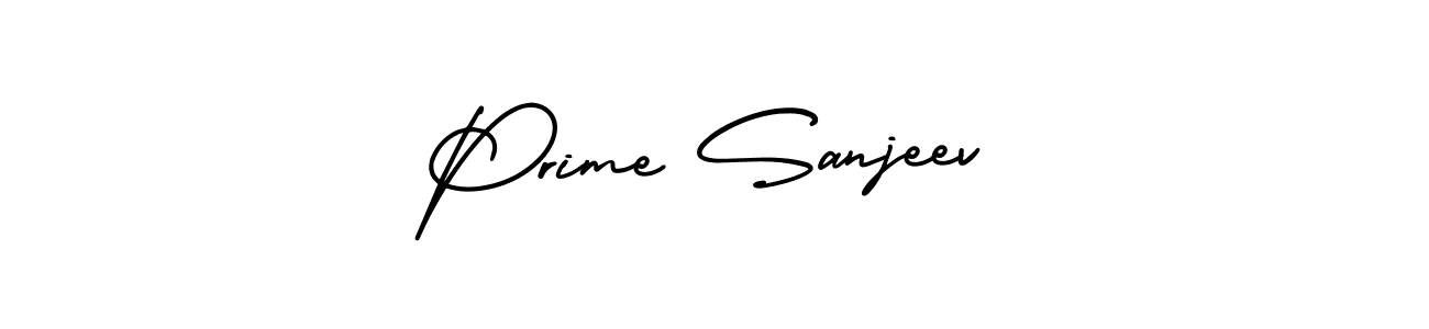 This is the best signature style for the Prime Sanjeev name. Also you like these signature font (AmerikaSignatureDemo-Regular). Mix name signature. Prime Sanjeev signature style 3 images and pictures png