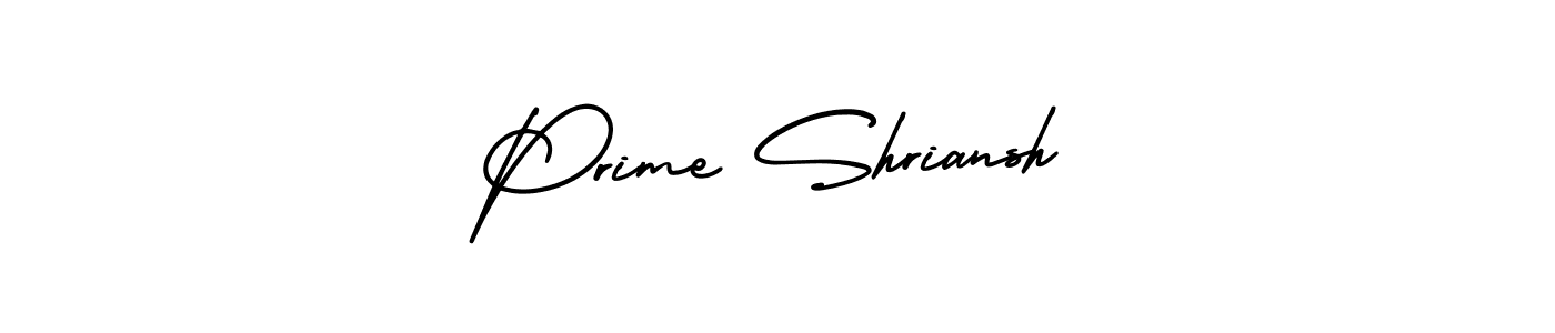 Make a beautiful signature design for name Prime Shriansh. Use this online signature maker to create a handwritten signature for free. Prime Shriansh signature style 3 images and pictures png