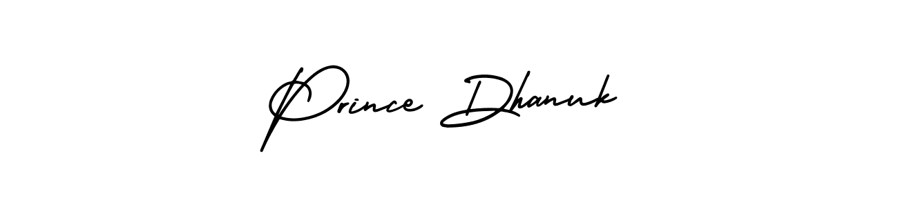 How to Draw Prince Dhanuk signature style? AmerikaSignatureDemo-Regular is a latest design signature styles for name Prince Dhanuk. Prince Dhanuk signature style 3 images and pictures png