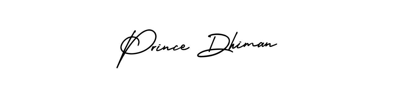 Make a beautiful signature design for name Prince Dhiman. Use this online signature maker to create a handwritten signature for free. Prince Dhiman signature style 3 images and pictures png