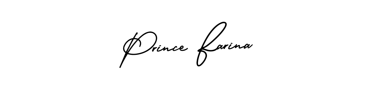 Best and Professional Signature Style for Prince Farina. AmerikaSignatureDemo-Regular Best Signature Style Collection. Prince Farina signature style 3 images and pictures png
