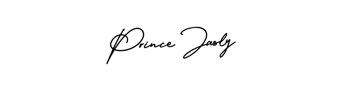 Similarly AmerikaSignatureDemo-Regular is the best handwritten signature design. Signature creator online .You can use it as an online autograph creator for name Prince Jasly. Prince Jasly signature style 3 images and pictures png