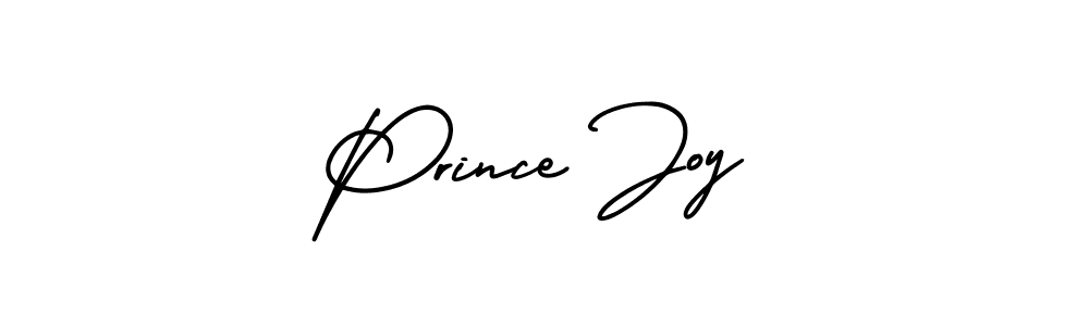 Create a beautiful signature design for name Prince Joy. With this signature (AmerikaSignatureDemo-Regular) fonts, you can make a handwritten signature for free. Prince Joy signature style 3 images and pictures png