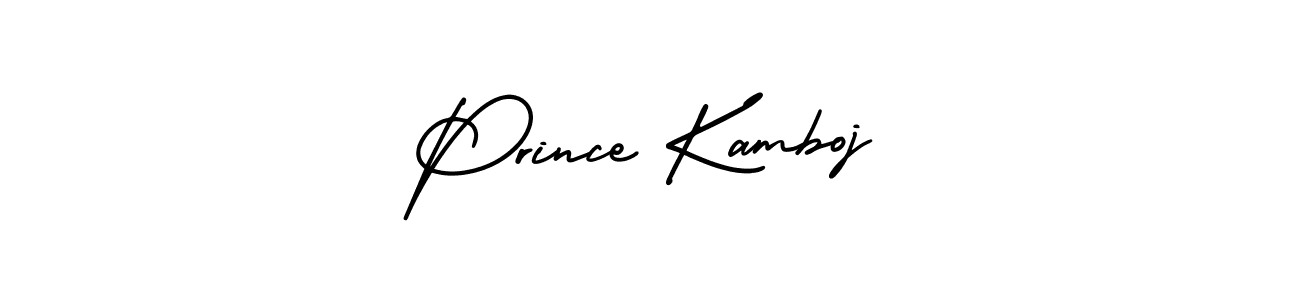 Make a beautiful signature design for name Prince Kamboj. Use this online signature maker to create a handwritten signature for free. Prince Kamboj signature style 3 images and pictures png