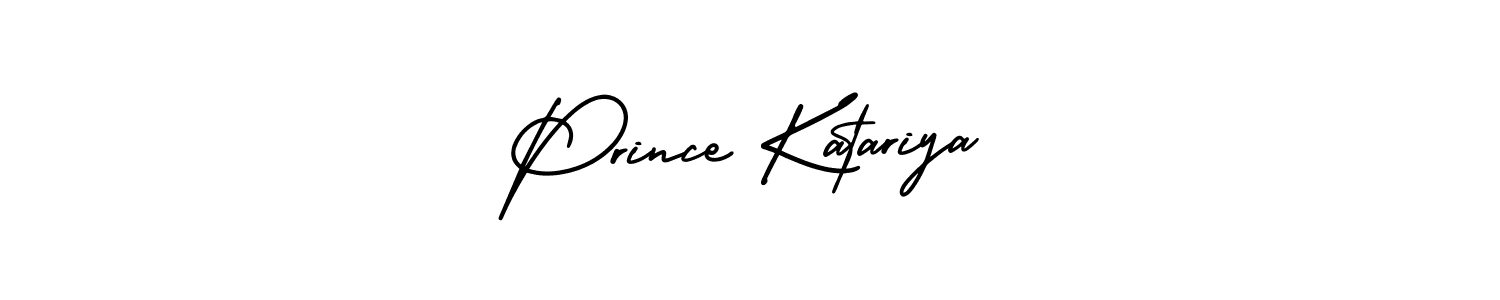It looks lik you need a new signature style for name Prince Katariya. Design unique handwritten (AmerikaSignatureDemo-Regular) signature with our free signature maker in just a few clicks. Prince Katariya signature style 3 images and pictures png