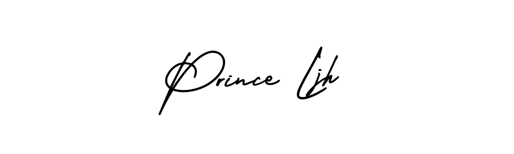 AmerikaSignatureDemo-Regular is a professional signature style that is perfect for those who want to add a touch of class to their signature. It is also a great choice for those who want to make their signature more unique. Get Prince Ljh name to fancy signature for free. Prince Ljh signature style 3 images and pictures png