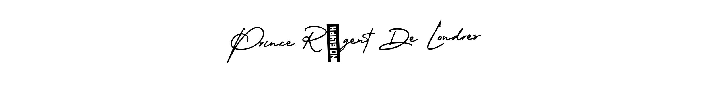 Also we have Prince Régent De Londres name is the best signature style. Create professional handwritten signature collection using AmerikaSignatureDemo-Regular autograph style. Prince Régent De Londres signature style 3 images and pictures png