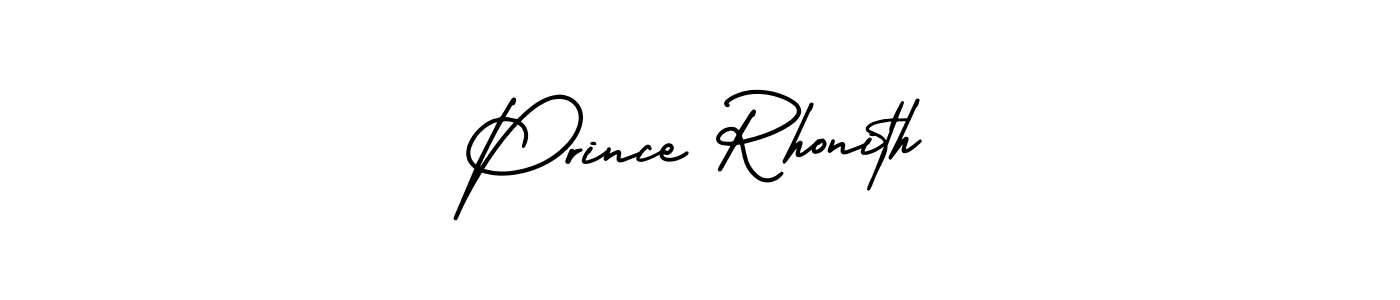 You can use this online signature creator to create a handwritten signature for the name Prince Rhonith. This is the best online autograph maker. Prince Rhonith signature style 3 images and pictures png