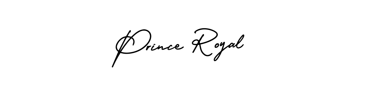 It looks lik you need a new signature style for name Prince Royal. Design unique handwritten (AmerikaSignatureDemo-Regular) signature with our free signature maker in just a few clicks. Prince Royal signature style 3 images and pictures png