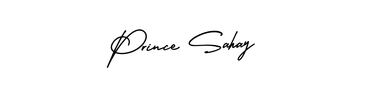 How to Draw Prince Sahay signature style? AmerikaSignatureDemo-Regular is a latest design signature styles for name Prince Sahay. Prince Sahay signature style 3 images and pictures png