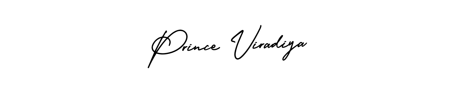 This is the best signature style for the Prince Viradiya name. Also you like these signature font (AmerikaSignatureDemo-Regular). Mix name signature. Prince Viradiya signature style 3 images and pictures png