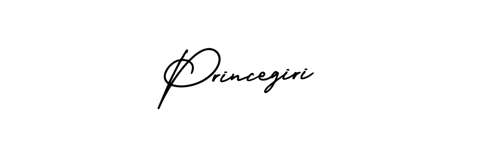 Also we have Princegiri name is the best signature style. Create professional handwritten signature collection using AmerikaSignatureDemo-Regular autograph style. Princegiri signature style 3 images and pictures png