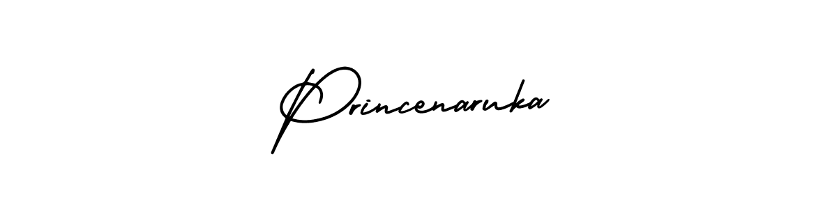 How to Draw Princenaruka signature style? AmerikaSignatureDemo-Regular is a latest design signature styles for name Princenaruka. Princenaruka signature style 3 images and pictures png