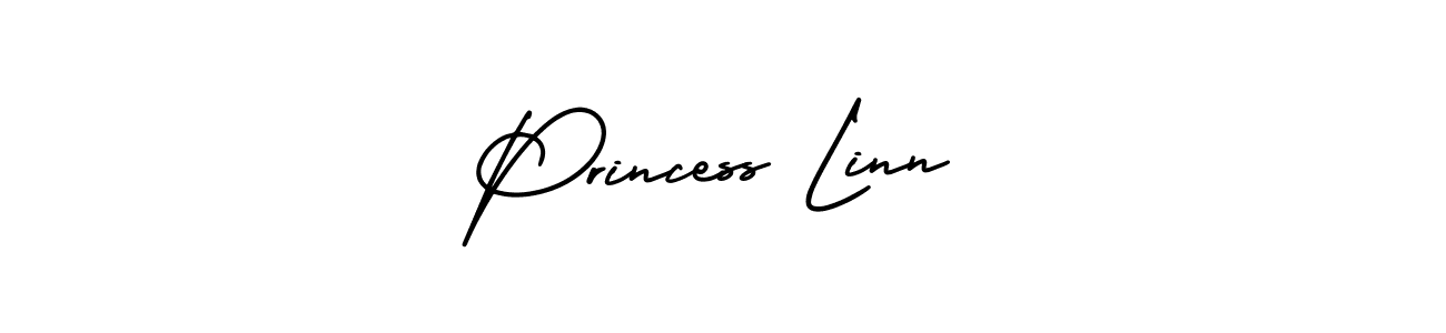 AmerikaSignatureDemo-Regular is a professional signature style that is perfect for those who want to add a touch of class to their signature. It is also a great choice for those who want to make their signature more unique. Get Princess Linn name to fancy signature for free. Princess Linn signature style 3 images and pictures png