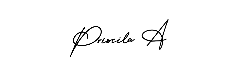 You can use this online signature creator to create a handwritten signature for the name Priscila A. This is the best online autograph maker. Priscila A signature style 3 images and pictures png