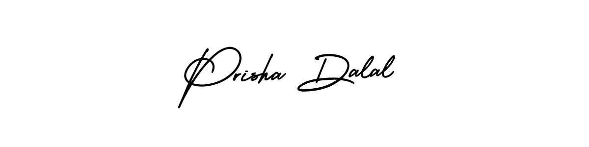 This is the best signature style for the Prisha Dalal name. Also you like these signature font (AmerikaSignatureDemo-Regular). Mix name signature. Prisha Dalal signature style 3 images and pictures png