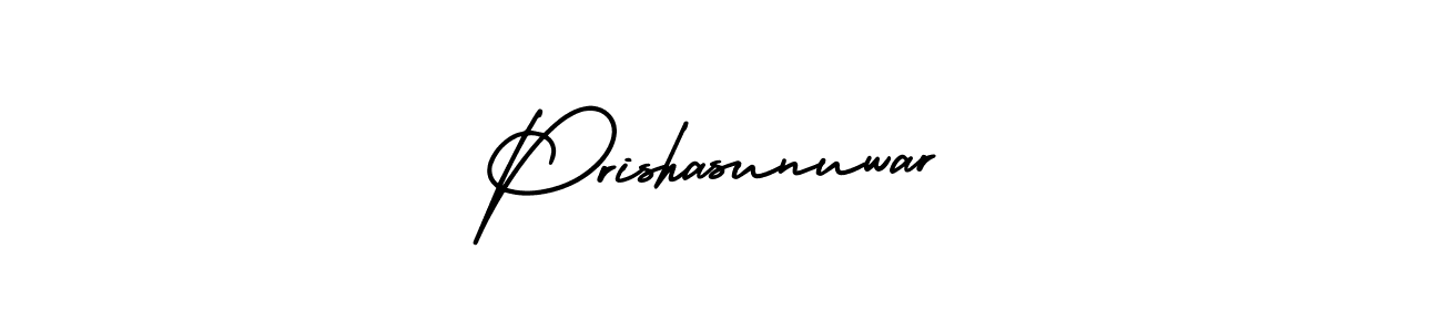 Make a beautiful signature design for name Prishasunuwar. Use this online signature maker to create a handwritten signature for free. Prishasunuwar signature style 3 images and pictures png