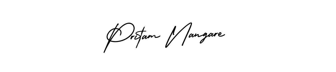 You can use this online signature creator to create a handwritten signature for the name Pritam Nangare. This is the best online autograph maker. Pritam Nangare signature style 3 images and pictures png