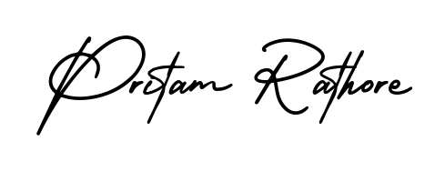 The AmerikaSignatureDemo-Regular lettering style adds unique flourish to name Pritam Rathore. Stand out with a custom digital autograph made in seconds. Pritam Rathore signature style 3 images and pictures png
