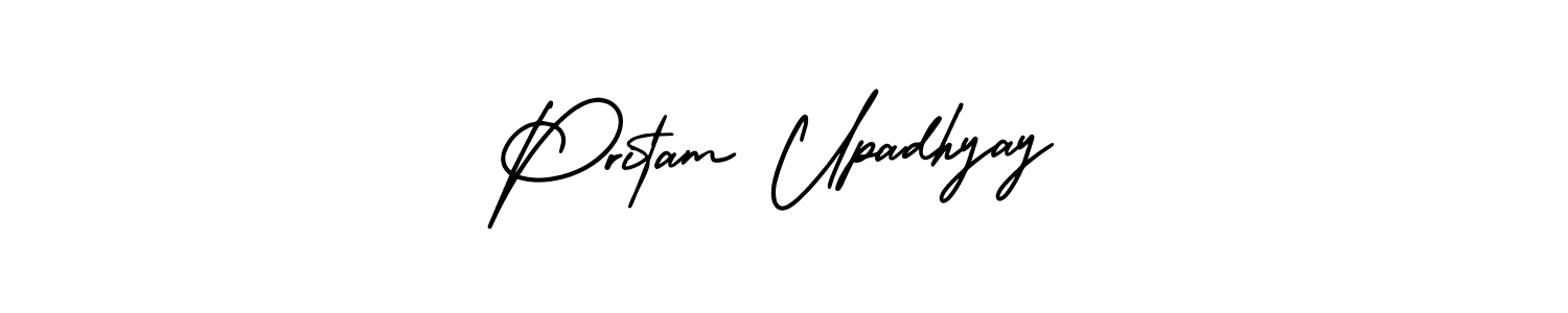See photos of Pritam Upadhyay official signature by Spectra . Check more albums & portfolios. Read reviews & check more about AmerikaSignatureDemo-Regular font. Pritam Upadhyay signature style 3 images and pictures png
