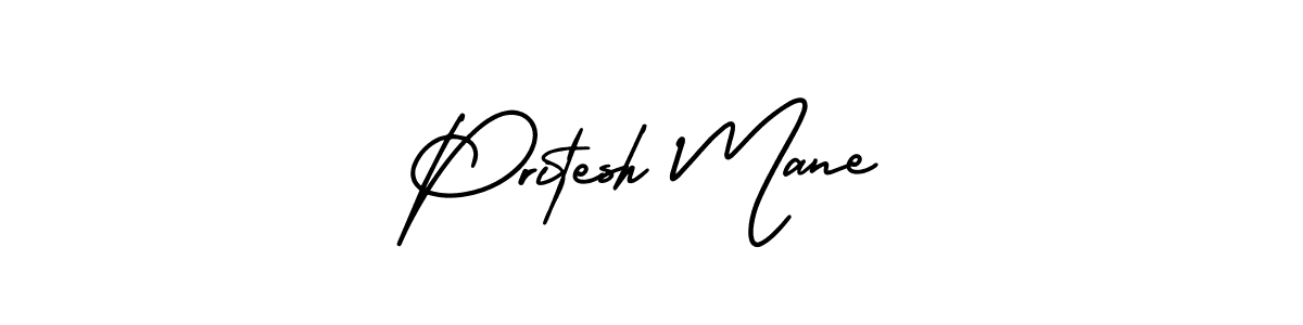Similarly AmerikaSignatureDemo-Regular is the best handwritten signature design. Signature creator online .You can use it as an online autograph creator for name Pritesh Mane. Pritesh Mane signature style 3 images and pictures png