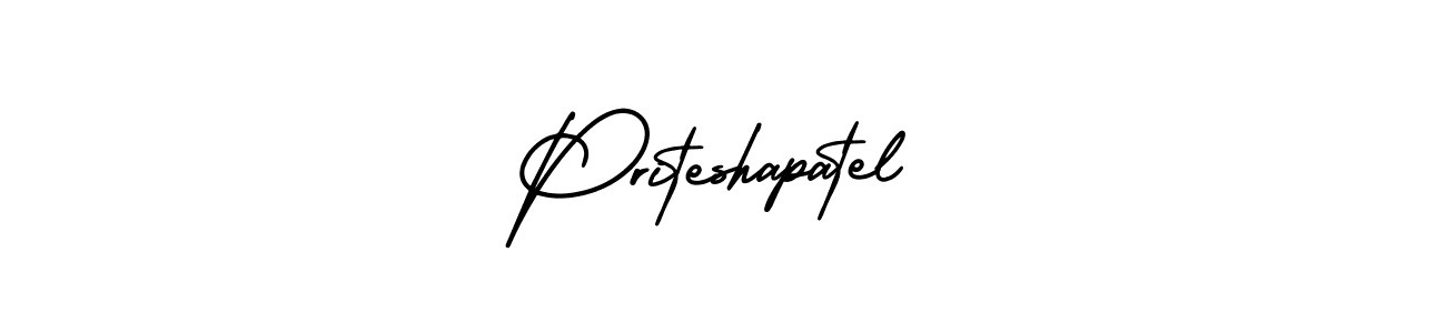 This is the best signature style for the Priteshapatel name. Also you like these signature font (AmerikaSignatureDemo-Regular). Mix name signature. Priteshapatel signature style 3 images and pictures png