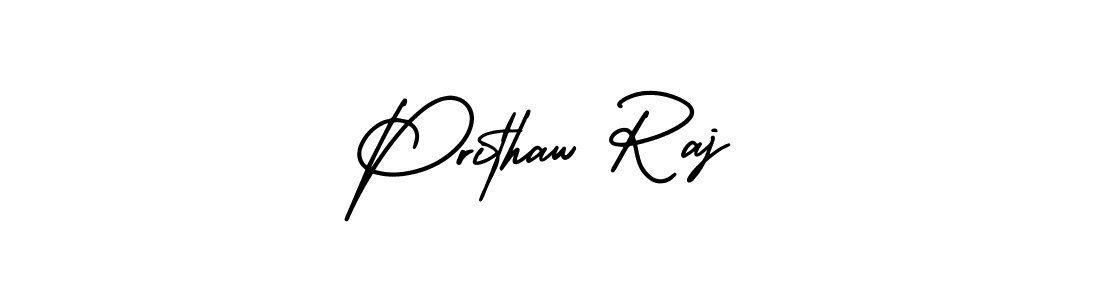 if you are searching for the best signature style for your name Prithaw Raj. so please give up your signature search. here we have designed multiple signature styles  using AmerikaSignatureDemo-Regular. Prithaw Raj signature style 3 images and pictures png