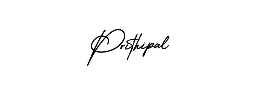 Create a beautiful signature design for name Prithipal. With this signature (AmerikaSignatureDemo-Regular) fonts, you can make a handwritten signature for free. Prithipal signature style 3 images and pictures png