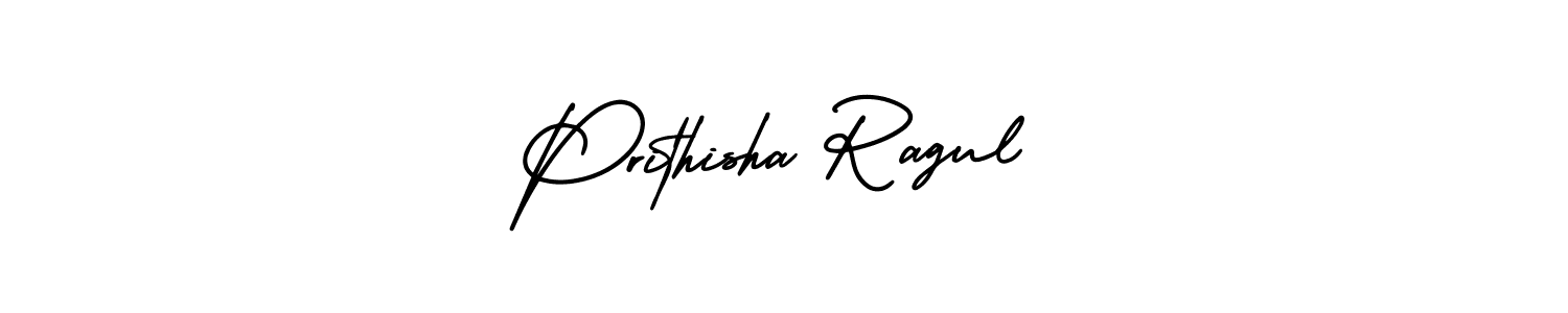 Create a beautiful signature design for name Prithisha Ragul. With this signature (AmerikaSignatureDemo-Regular) fonts, you can make a handwritten signature for free. Prithisha Ragul signature style 3 images and pictures png