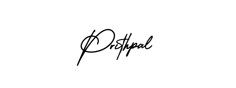 Make a beautiful signature design for name Prithpal. With this signature (AmerikaSignatureDemo-Regular) style, you can create a handwritten signature for free. Prithpal signature style 3 images and pictures png
