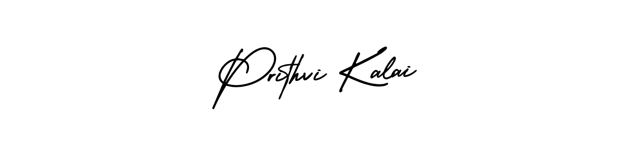 Create a beautiful signature design for name Prithvi Kalai. With this signature (AmerikaSignatureDemo-Regular) fonts, you can make a handwritten signature for free. Prithvi Kalai signature style 3 images and pictures png