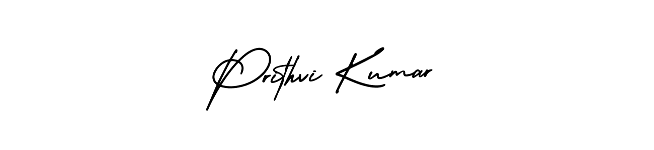 This is the best signature style for the Prithvi Kumar name. Also you like these signature font (AmerikaSignatureDemo-Regular). Mix name signature. Prithvi Kumar signature style 3 images and pictures png