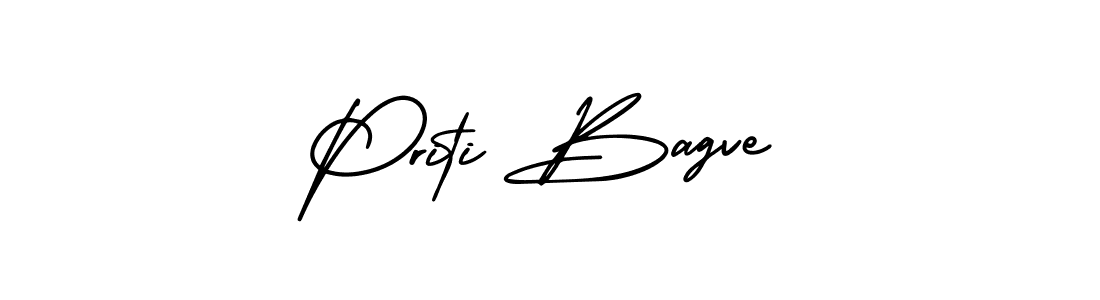 Make a short Priti Bagve signature style. Manage your documents anywhere anytime using AmerikaSignatureDemo-Regular. Create and add eSignatures, submit forms, share and send files easily. Priti Bagve signature style 3 images and pictures png