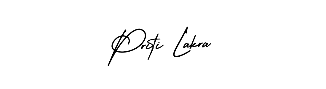 if you are searching for the best signature style for your name Priti Lakra. so please give up your signature search. here we have designed multiple signature styles  using AmerikaSignatureDemo-Regular. Priti Lakra signature style 3 images and pictures png