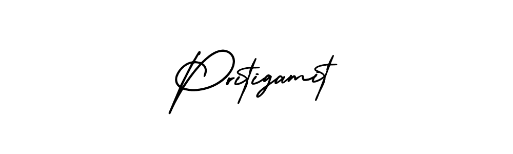 How to Draw Pritigamit signature style? AmerikaSignatureDemo-Regular is a latest design signature styles for name Pritigamit. Pritigamit signature style 3 images and pictures png