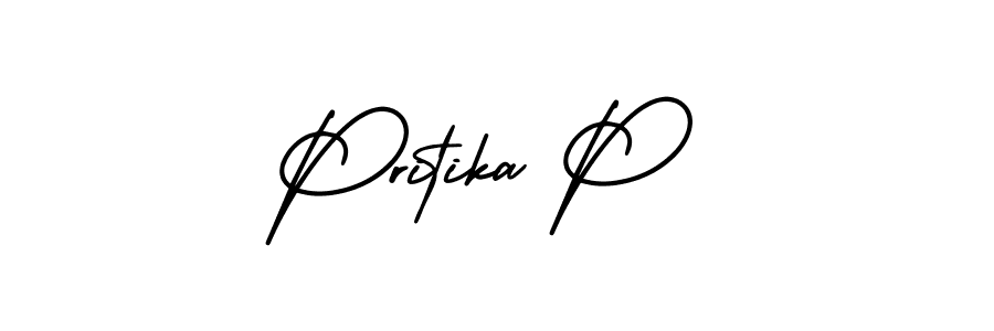 Best and Professional Signature Style for Pritika P. AmerikaSignatureDemo-Regular Best Signature Style Collection. Pritika P signature style 3 images and pictures png