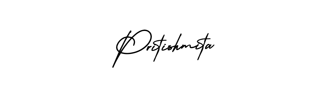 if you are searching for the best signature style for your name Pritishmita. so please give up your signature search. here we have designed multiple signature styles  using AmerikaSignatureDemo-Regular. Pritishmita signature style 3 images and pictures png