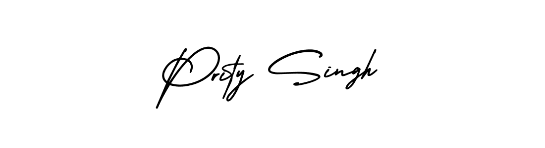 How to make Prity Singh signature? AmerikaSignatureDemo-Regular is a professional autograph style. Create handwritten signature for Prity Singh name. Prity Singh signature style 3 images and pictures png