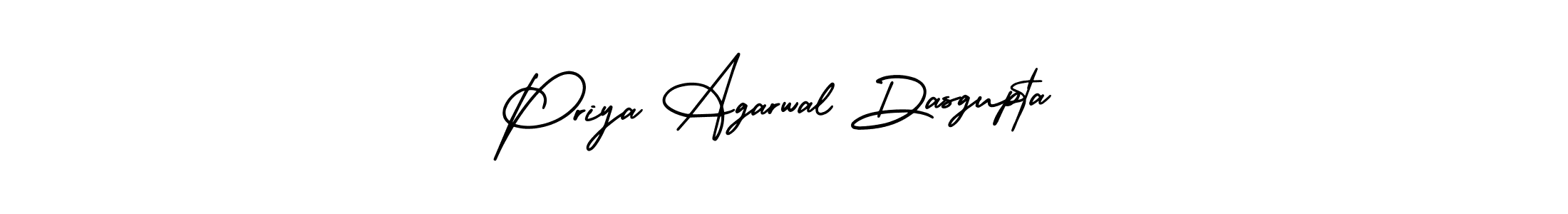 This is the best signature style for the Priya Agarwal Dasgupta name. Also you like these signature font (AmerikaSignatureDemo-Regular). Mix name signature. Priya Agarwal Dasgupta signature style 3 images and pictures png