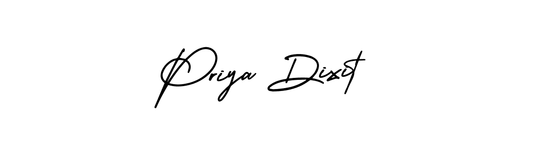 Make a beautiful signature design for name Priya Dixit. With this signature (AmerikaSignatureDemo-Regular) style, you can create a handwritten signature for free. Priya Dixit signature style 3 images and pictures png